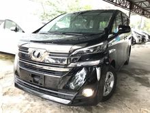 2016 Toyota Vellfire 2.5 X SPEC 2 POWER DOOR UNREG NO GST