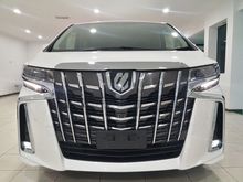 2018 Toyota Alphard 2.5 SC NFL PCS LEATHER ALPINE PBOOT R-CAMERA