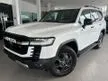 Recon UNREG 2024 TOYOTA LAND CRUISER 3.5T GR SPORT PETROL, BLACK LEATHER SEAT, COOL BOX, DIFF LOCK, 360CAMERA, SUNROOF, REAR ENTERTAINMENT, JBL, RCTA, MIL5K