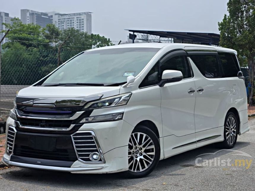 Toyota Vellfire 2.5 ZG 2016 - RM 109,999 - Carlist.my