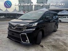 2017 Toyota Vellfire 2.5 Z G Edition MPV (MALAYSIA DAY SALES OFFER / CHEAPEST IN TOWN) FULL SPEC /SUNROOF /PRE-CRASH /360 CAM /JBL /2DR /POWER BOOT