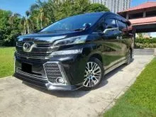 2017/2018 Toyota Vellfire 2.5 ZG MPV