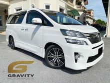 2014 Toyota Vellfire 2.4 ZG FACELIFT (SUNROOF, PILOT SEATS, POWERBOOT, POWER DOORS)
