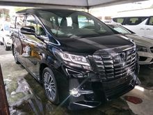 TOYOTA ALPHARD 2.5 SC, JBL,4 CAM, FULL LEATHER, PRE CRASH 15 UNREGISTER