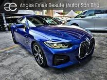 2021 BMW 420i 2.0 M Sport Coupe Ready Stock Grade 4.5B Mileage 10k km 360 Surrounding Camera Auto Tailgate