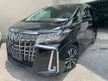 Recon 2021 Toyota Alphard 2.5 SC 3BA 8 SPEED - 9507 - Cars for sale