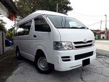 2011 TOYOTA HIACE 2.5 (M) D-4D TURBO DIESEL 12 SEATER