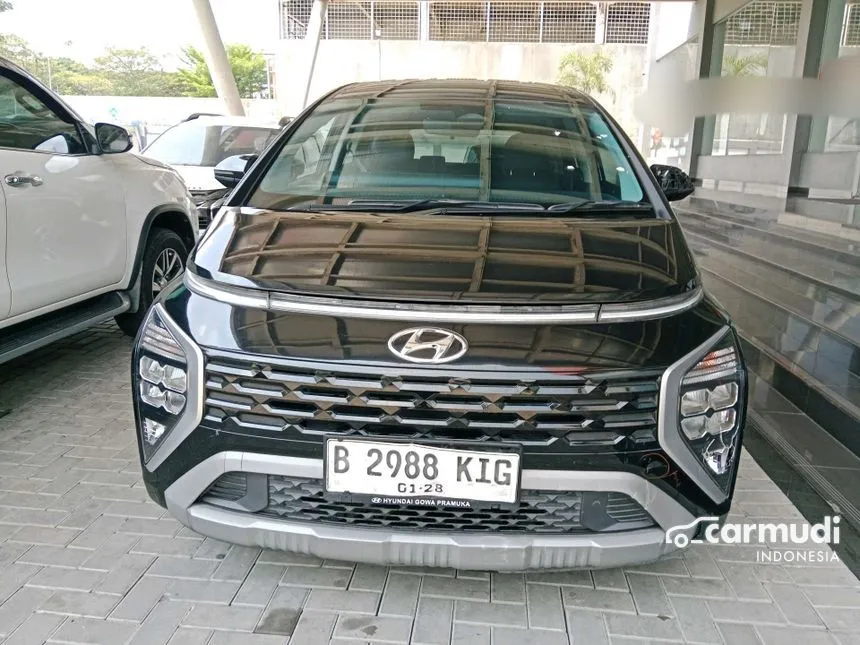 Jual Mobil Hyundai Stargazer 2022 Prime 1.5 di Jawa Barat Automatic Wagon Hitam Rp 217.000.000