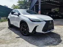 2022 Lexus NX 250 2.5 Version L/Brown Interior/360 Cam/HUD/DIM/BSM/Unregister