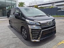 CMCO CNY PROMOTION 3LED 2018 Toyota Vellfire 2.5 ZG