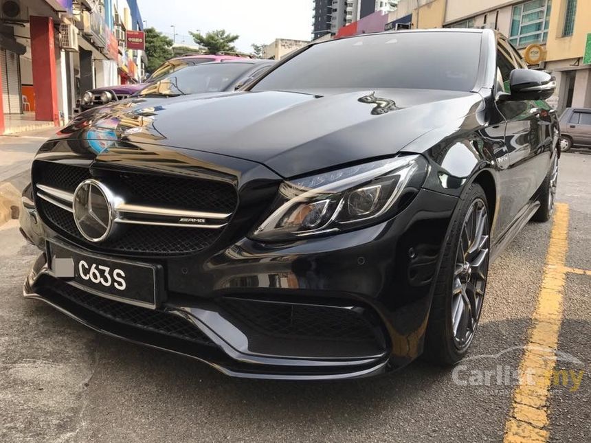 Mercedes-Benz C63 AMG 2016 S 4.0 in Kuala Lumpur Automatic Sedan Black ...