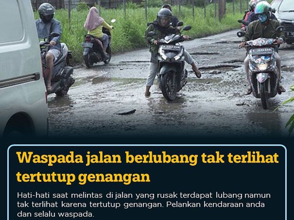 Temukan Jalan Rusak di Jakarta, Anda Bisa Adukan ke 14 Kanal Resmi DKI