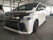 2016 Toyota Vellfire 2.5 ZA WELCAB SEAT