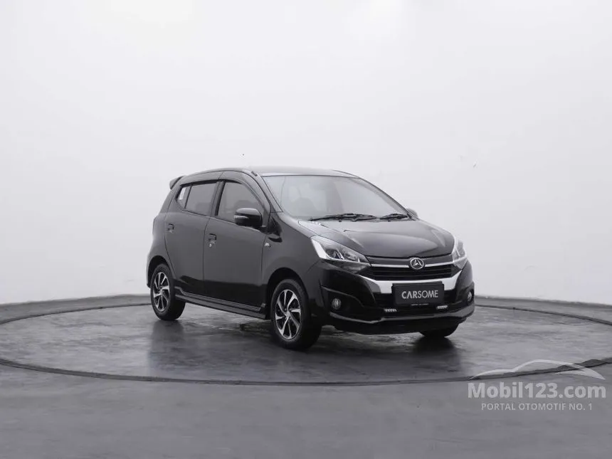 Jual Mobil Daihatsu Ayla 2019 R 1.2 di Banten Manual Hatchback Hitam Rp 109.000.000