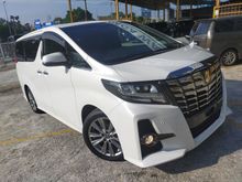 2017 Toyota Alphard 2.5 G SA MPV