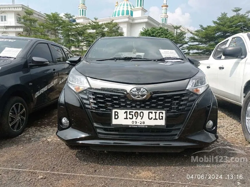 Jual Mobil Toyota Calya 2023 G 1.2 di Banten Manual MPV Hitam Rp 144.000.000
