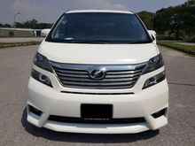Toyota Vellfire 2.4 (A) Z Platinum MPV 2POWER DOOR / POWER BOOT / COOLBOX / SUN ROOF / MOON ROOF / ALPINE PLAYER