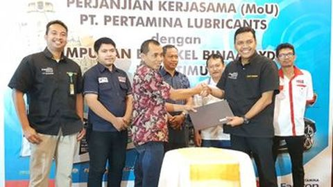 Pertamina Lubricants Bekerjasama dengan Bengkel Binaan Astra di Jawa Timur
