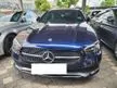 Used PRE OWNED Year 2021 Mercedes Benz E200 AVANTGARDE FACELIFT WARRANTY TILL 2026 RM248,000