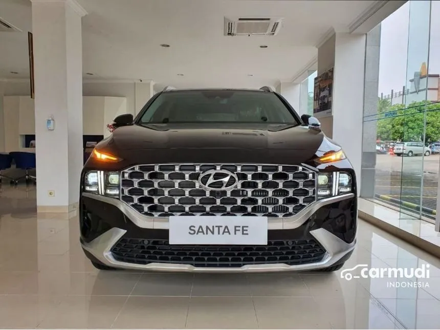 Jual Mobil Hyundai Santa Fe 2024 Signature 2.5 di DKI Jakarta Automatic SUV Hitam Rp 550.000.000