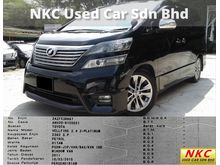 2011 Toyota VELLFIRE 2.4 (A) Z PLATINUM L.SEATS P.BOOT
