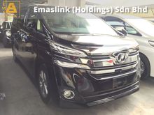 2016 Toyota Vellfire 2.5 MPV ZERO GST Unregister