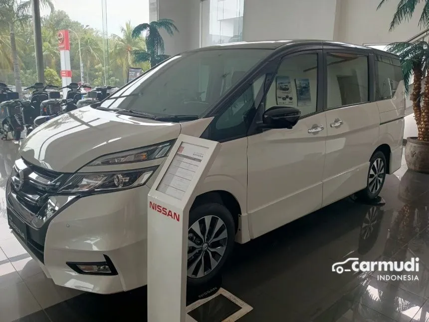 Jual Mobil Nissan Serena 2023 Highway Star 2.0 di Banten Automatic MPV Putih Rp 539.000.000