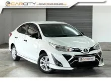 2019 Toyota Vios 1.5 E Sedan TRUE YEAR MAKE LOW MILEAGE FULL SERVICE ONE OWNER WARRANTY