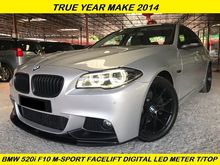 2014 BMW 520i 2.0 Sedan M-SPORT FACELIFT LCI TWINPOWER TURBO