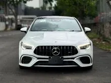 2021 Mercedes-AMG CLA45 S 4Matic+ Fully Loaded  15K KM, GRADE 4.5B  Michelin PS4S  Free coating+ Tinted  6 Tahun Warranty Unlimited Millage