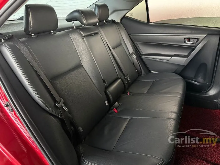 2017 Toyota Corolla Altis G Sedan