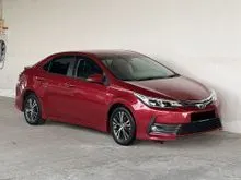 Toyota Corolla 1.8 Altis G Facelift (A) Full Spec Premium Full Leather FREE WARRANTY - FREE POLISH - MID YEAR SALES CLEARANCE CAMPAIGN