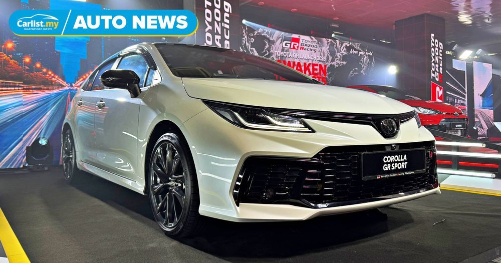2025 Toyota Corolla GR Sport Launched in Malaysia, sporty C-segment now from RM149k

