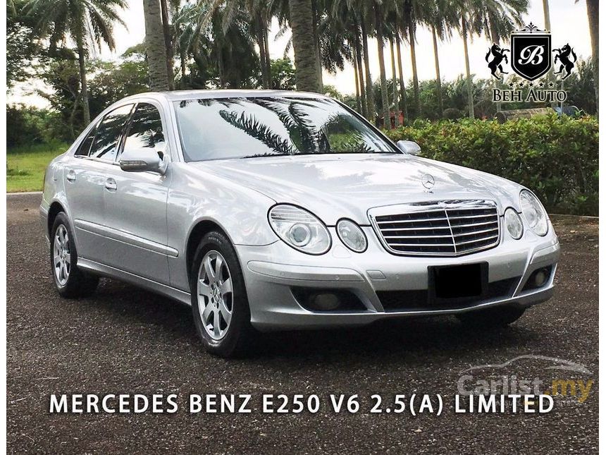 Mercedes-Benz E250 2008 2.5 in Penang Automatic Sedan Silver for RM 93,200  - 3702760 - Carlist.my