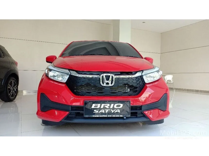 Jual Mobil Honda Brio 2023 E Satya 1.2 di Jawa Barat Automatic Hatchback Merah Rp 157.900.000
