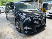 2017 Toyota Alphard 2.5 S MPV