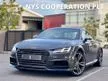 Recon 2019 Audi TTS 2.0 Black Edition TFSI Quattro Coupe Unregistered S Line Full Leather Seat Power Seat S Line Body Styling S Line Multi Function Stee