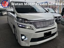 2012 Toyota Vellfire 2.4 ZG/SUNROOF /PILOT SEAT