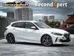 Recon UNREG 2020 BMW 118i 1.5 M Sport Hatchback Japan Spec Full Spec Msport 118