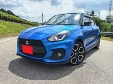 Suzuki Swift 1.4 MANUAL Sport Hatchback ZC33S TURBOCHARGES SAFETY ASSIST SMART BRAKE LANE DEPART SMOOTH GEAR REVERSE CAM SINGLE CAREFUL OWNER