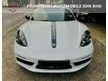 Used PORSCHE CAYMAN 718 2.0 WTY 2025 2020,CRYSTAL WHITE IN COLOUR,FACELIFT HEAD LIGHTS,ORIGINAL PORSCHE SPORT RIMS,ONE OF DATIN OWNER