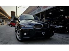 BMW X6 3.0 NEW FACELIFT 2011,FULL SPEC MODEL,FULL LEATHER SEATS,SUN ROOF,POWER DOOR,4 NEW TYRES,CRYSTAL BLACK IN COLOUR,10 AIR BAGS,ONE DATO OWNER