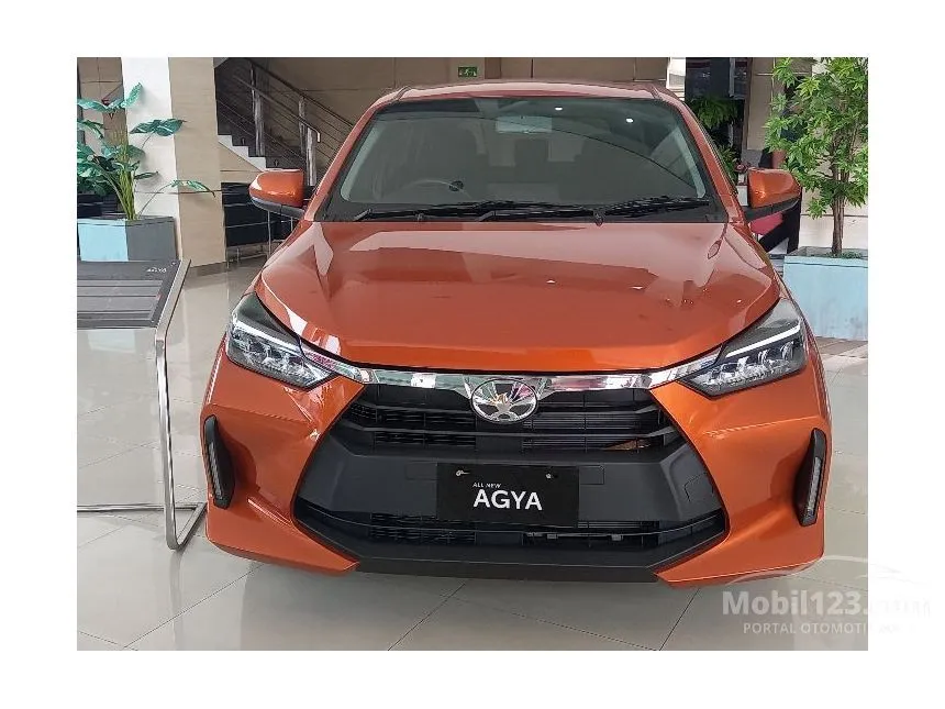 Jual Mobil Toyota Agya 2024 G 1.2 di Jawa Barat Manual Hatchback Orange Rp 163.400.000