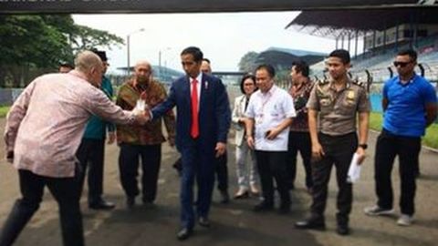 Jokowi: Pemerintah Beri Dukungan Moril Rencana Tuan Rumah MotoGP