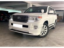 4.5 DIESEL , MODIFT TO 2014 YEAR NEW FACELIFT Toyota Land Cruiser 4.5 DIESEL SUV , LANDCRUISER , BLACK COLOUR INTERIOR , COOL BOX , AIR SUSPENSON!!!