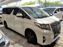 2017 Toyota Alphard 2.5 S MPV