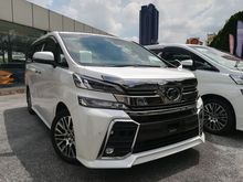 2016 Toyota Vellfire 2.5 Z G Edition MPV ALPINE UNREG