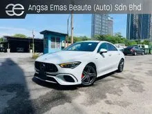 2022 Mercedes-Benz AMG CLA45S 2.0 S 4MATIC+ Plus Ready Stock UNREGISTER Grade 5B 32,xxx km 421hp 8-Speed AMG DCT 6 Pot Brake Burmester MultiBeam