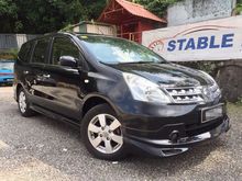 2012 Nissan Grand Livina 1.8 CVTC Comfort MPV ** LADY CAREFUL OWNER... FULL SERVICE ON TIME... LOW MLG... ACCIDENT FREE... CLEAN INTERIOR... MUST VIEW **