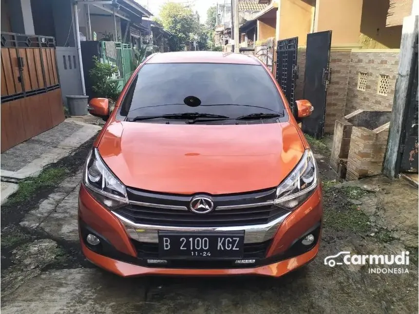 Jual Mobil Daihatsu Ayla 2017 R 1.2 di Jawa Barat Automatic Hatchback Orange Rp 115.000.000